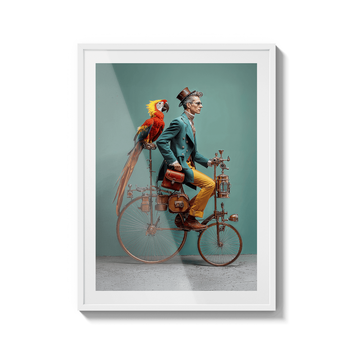 Parrot man