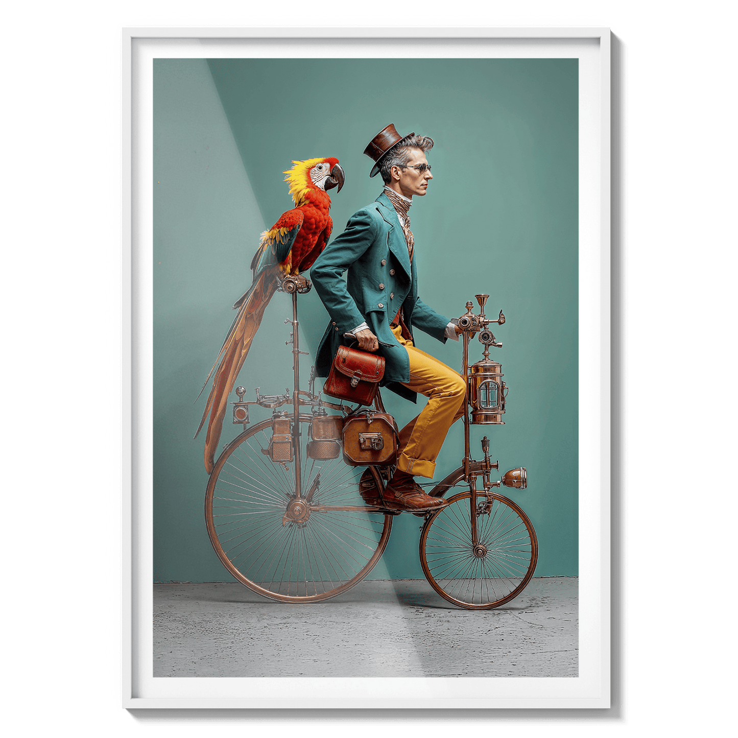 Parrot man