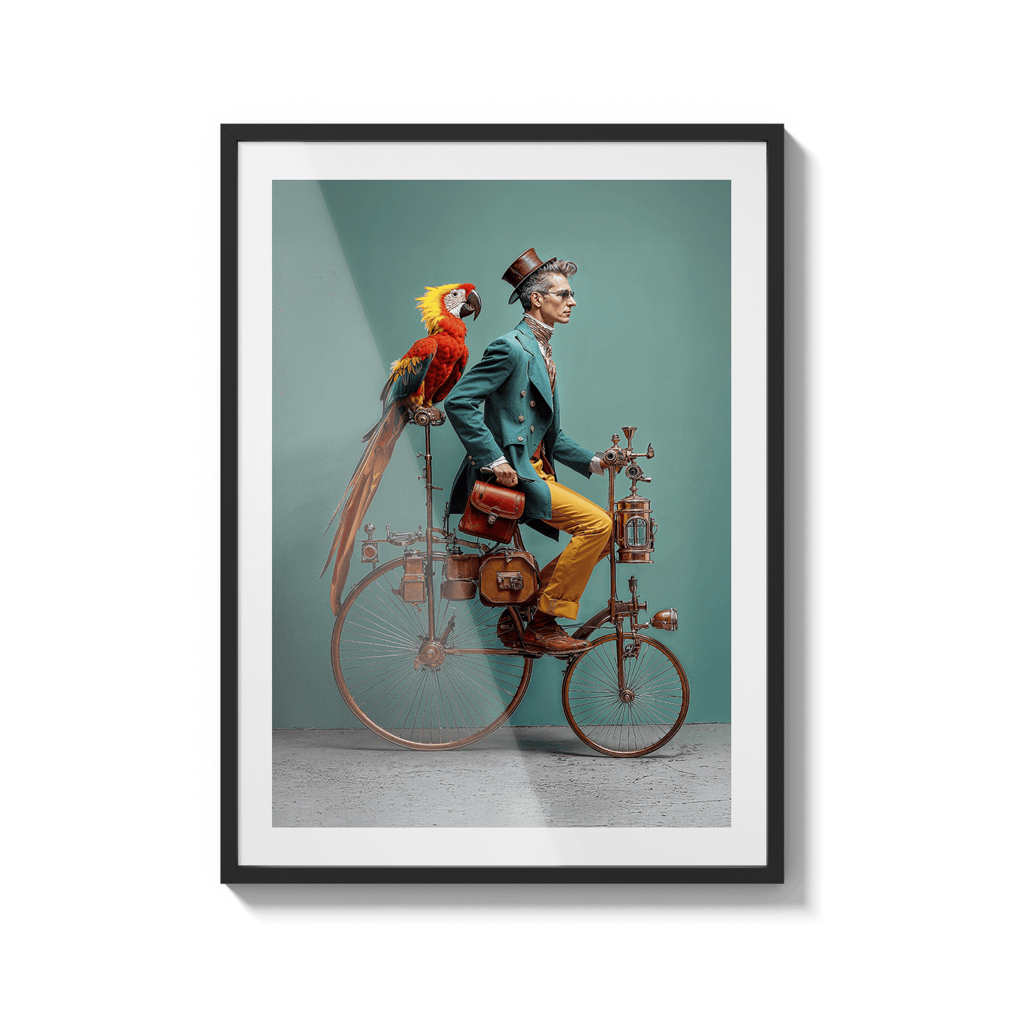 Parrot man