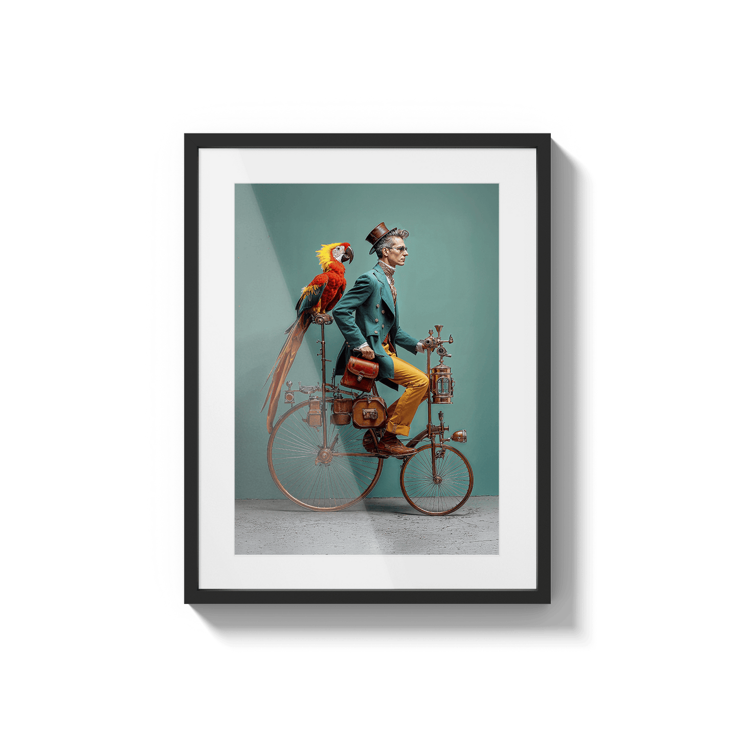 Parrot man