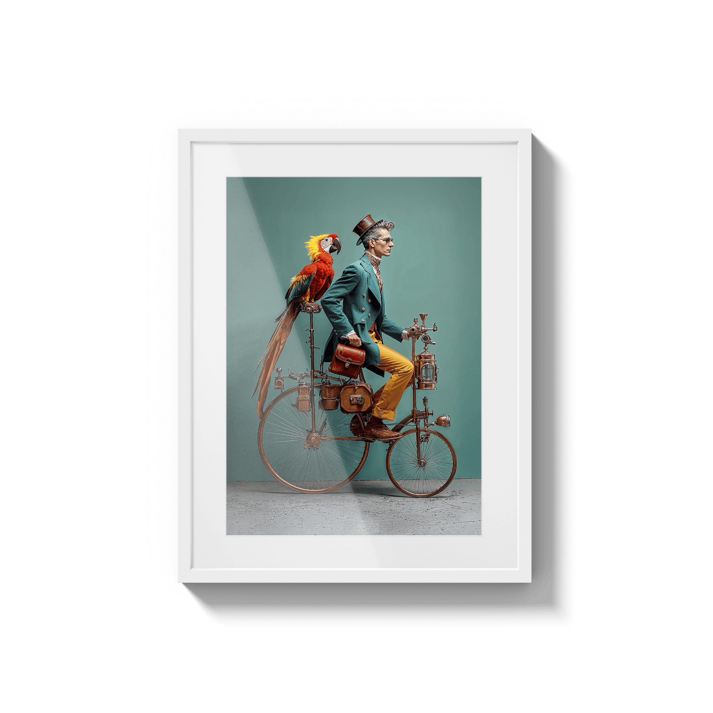 Parrot man
