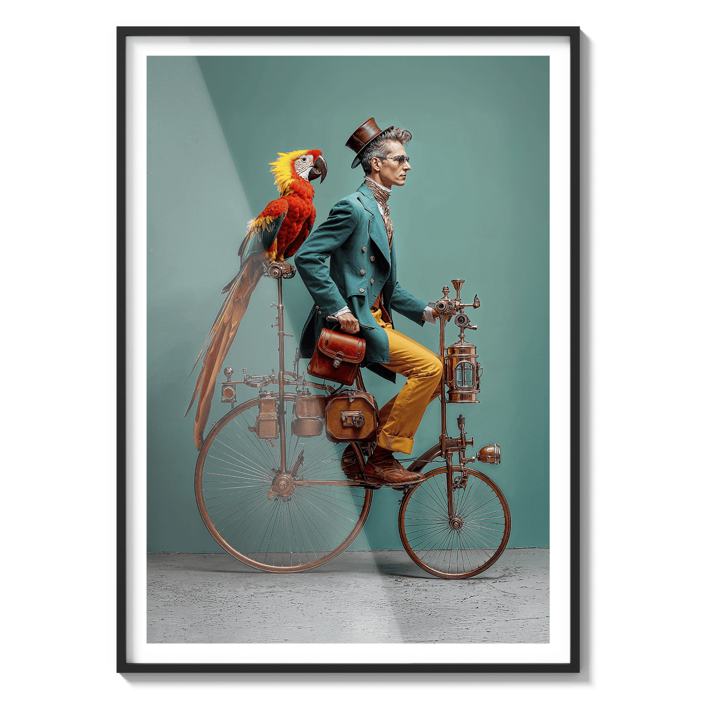 Parrot man