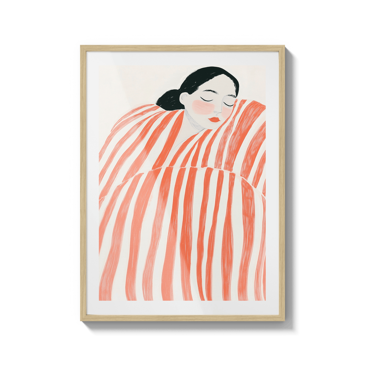 Sleep in Red & White