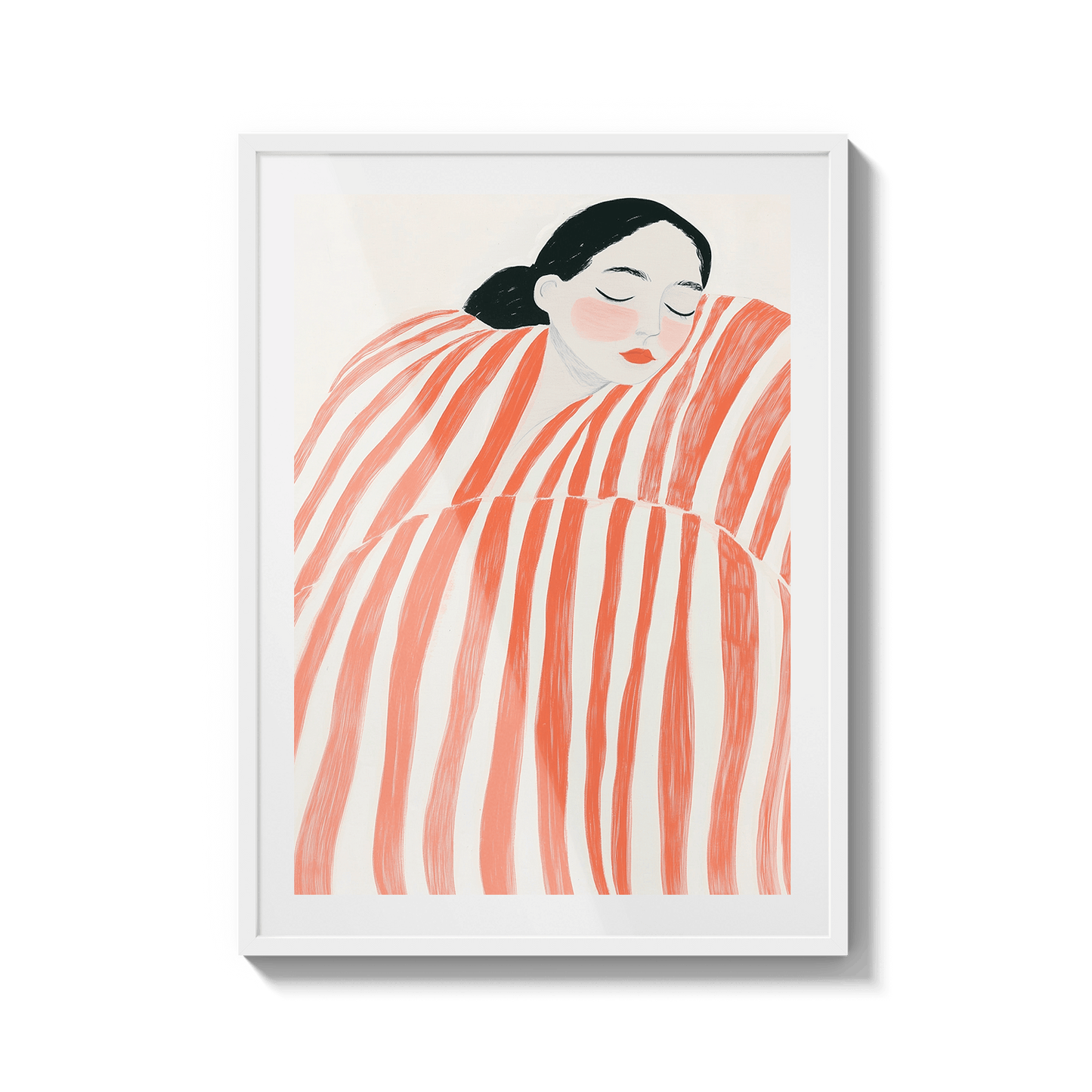 Sleep in Red & White