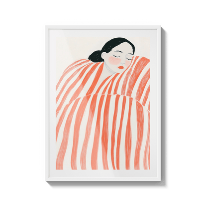 Sleep in Red & White