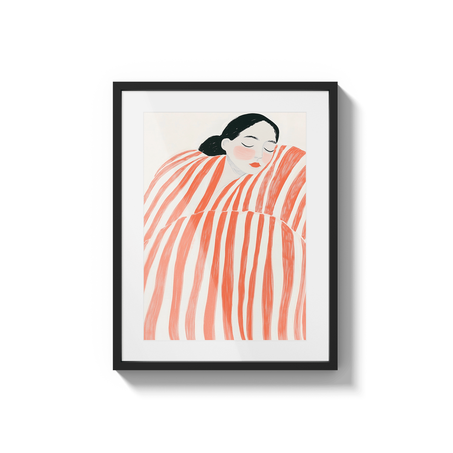 Sleep in Red & White