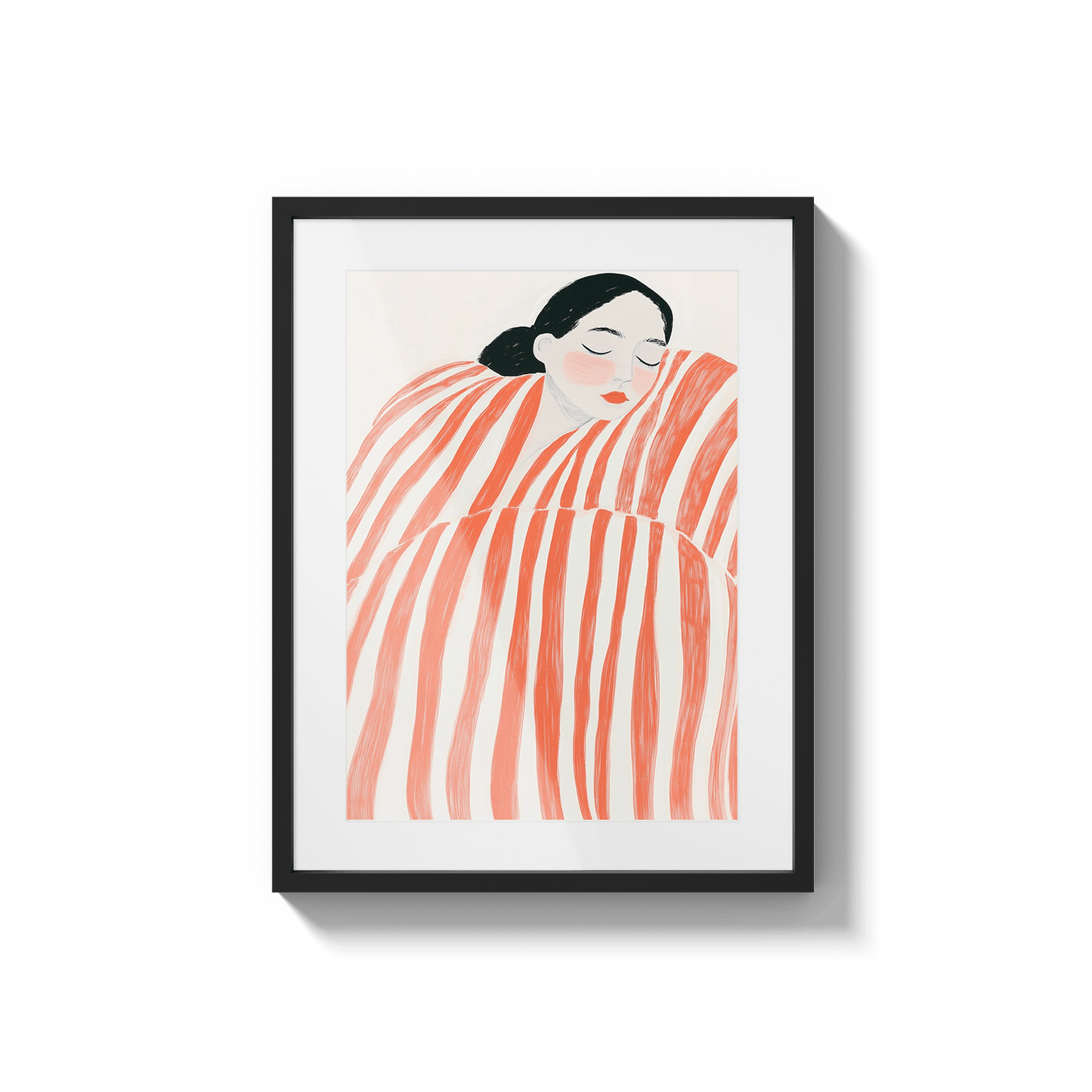 Sleep in Red & White