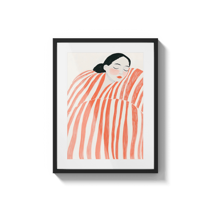 Sleep in Red & White