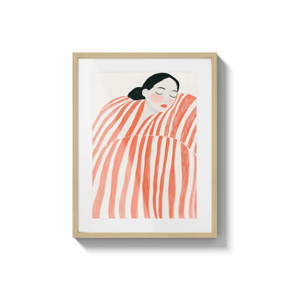 Sleep in Red & White