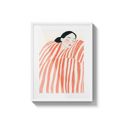 Sleep in Red & White